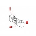 CNC Racing Titanium Bolt kit for CNC Racing Lower Triple PSB02B and PSB05B (1198 /1098 / 848)